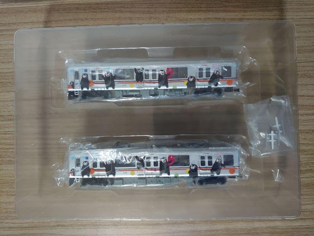 m*g様 くまモンのラッピング電車　01型 3号車 (HOゲージ) 01形くまモンのラッピング電車3号 パンタでGO | 熊本電鉄オリジナル